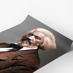 Frederick Douglass Portrait 1879 Photo Poster Portrait Art Print ...