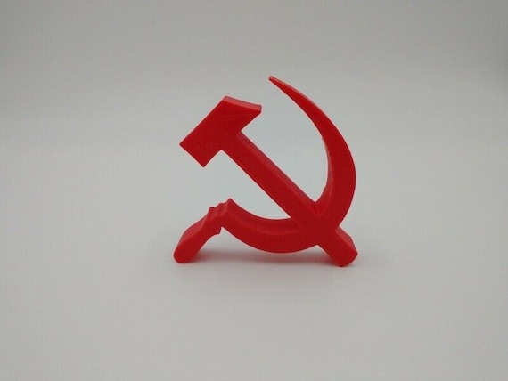 Russo FALCE E MARTELLO GEMELLI Ottone Soviet Rosso Esercito Militare - Foto 4