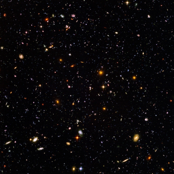 NASA Hubble Ultra Deep Field Stars Star Space Telescope Photo Poster Art Print