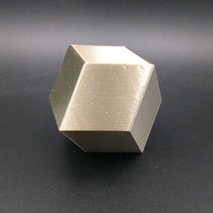 Rhombic Dodecahedron Math Geometry Model Shape Sculpture 3D Print - Pick Color