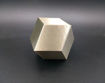 Rhombic Dodecahedron Math Geometry Model Shape Sculpture 3D Print - Pick Color