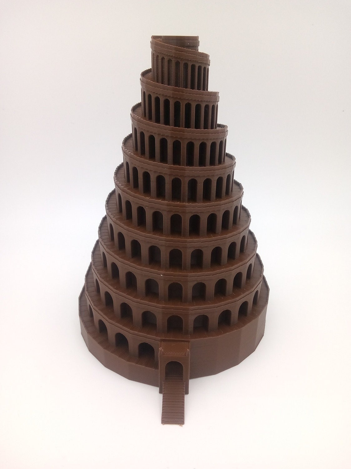 バベルの塔完成版 3Dプリント建築模型聖書 4インチ - Etsy 日本