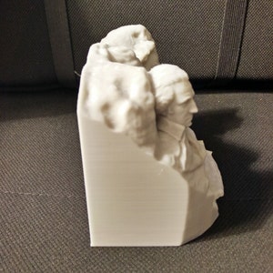 Replica in 3D del Monte Rushmore, statua dei presidenti degli Stati Uniti, alta 9,5 cm (3,75") - Colore a scelta immagine 7