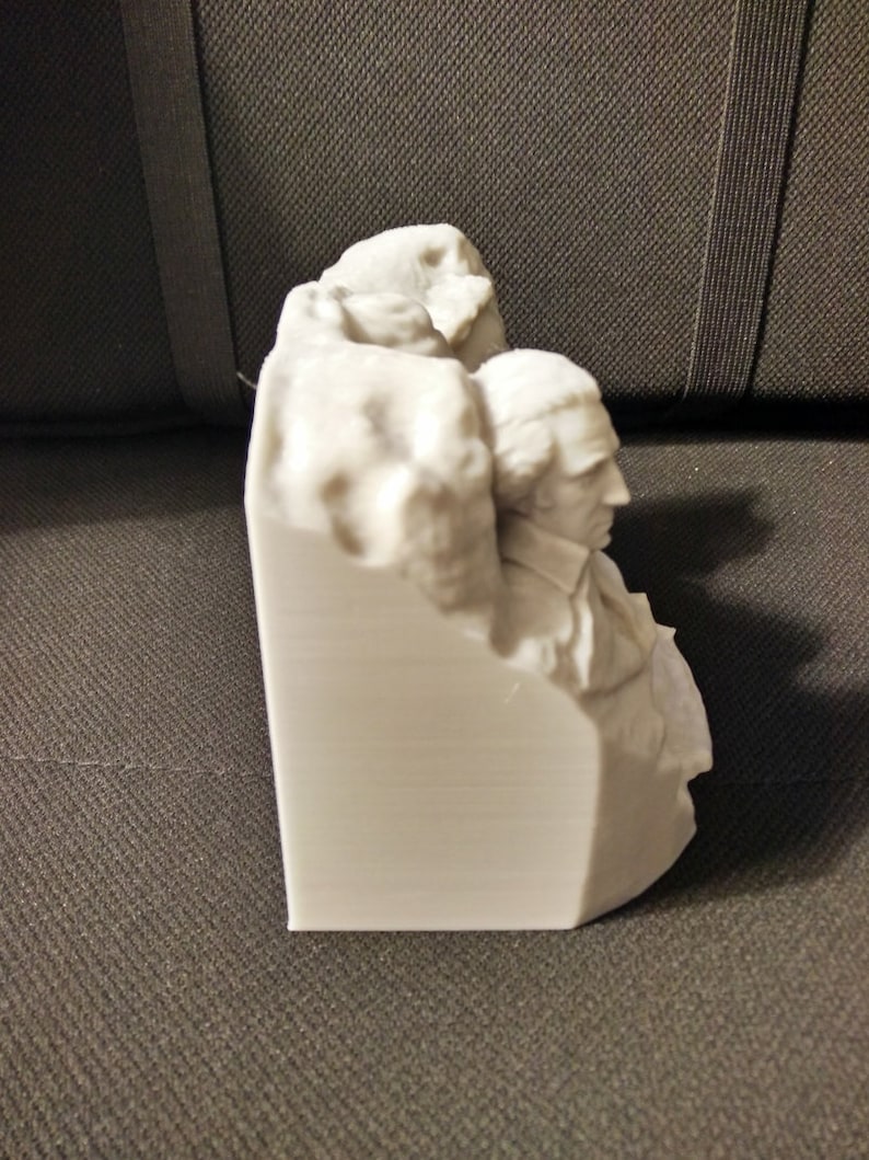 Replica in 3D del Monte Rushmore, statua dei presidenti degli Stati Uniti, alta 9,5 cm (3,75") - Colore a scelta immagine 7