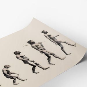 Progress Advancement of Human Evolution Stages Man Biology Drawing ...