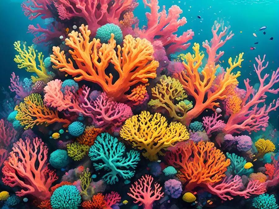 Reef Coral Sealife Australia