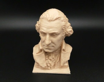 George Washington 3D Printed Bust Statue Figurine Sculpture Choice of Color