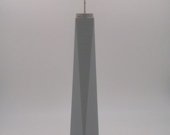 One World Trade Center Freedom Tower Nueva York Modelo de impresión 3D Elija color 11"