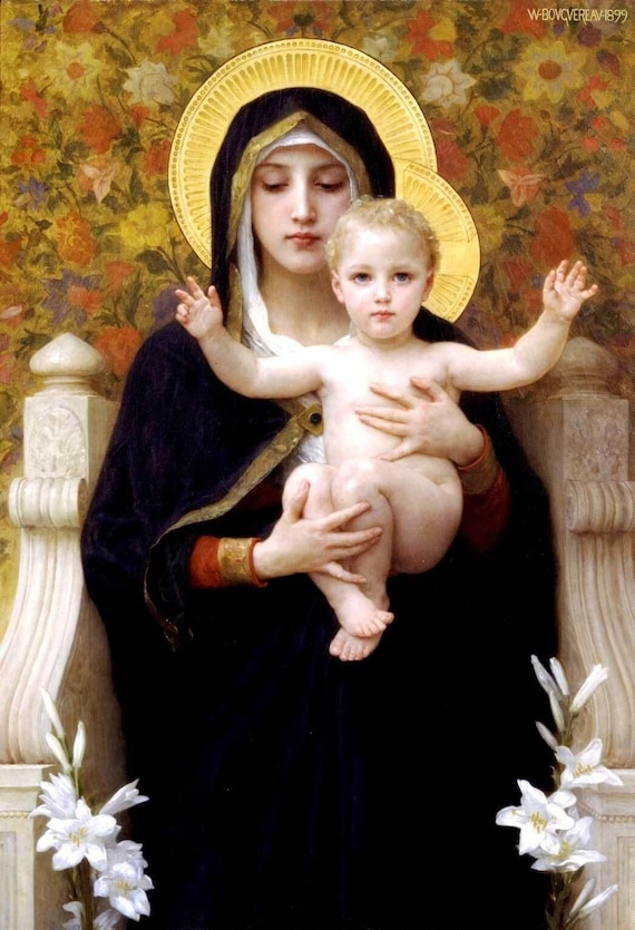 madonna and child painting