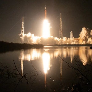 Artemis I Space Launch System SLS Rocket Space Photo Photograph Art Print