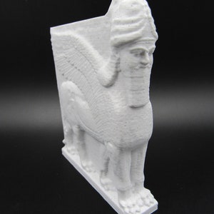 Lamassu Mesopotamia Mythological 3D Printed Statue Sculpture 5 in