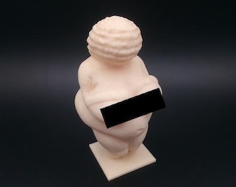 Venus of Willendorf Woman 3D Printed Model Statue Figure Figurine Pick Color