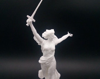 The Motherland Calls 3D Printed Sculpture Statue Figure Figurine Pick Color