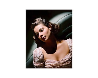 カサブランカの女優イングリッド・バーグマンのサイン入りヘッド