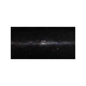 Night Sky 360 deg Panorama Stars Milky Way Space Photo Poster Print