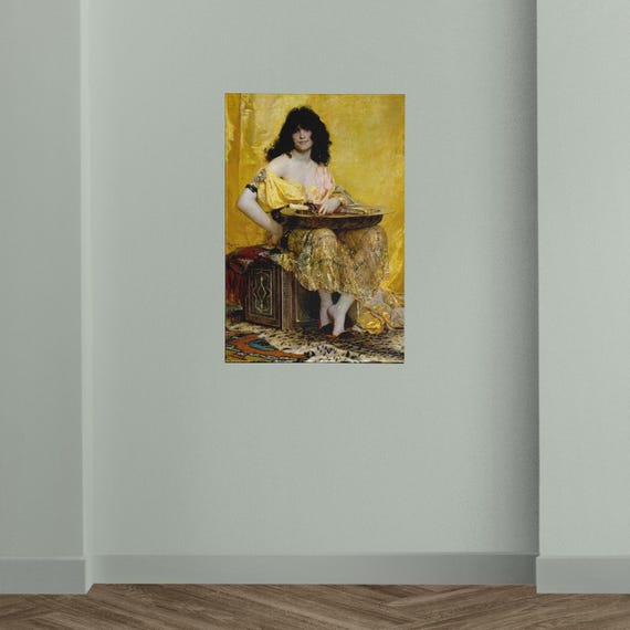 サロメ 黄色のサロメ アンリ・ルニョー 1870年 絨毯 絵画 ポスター