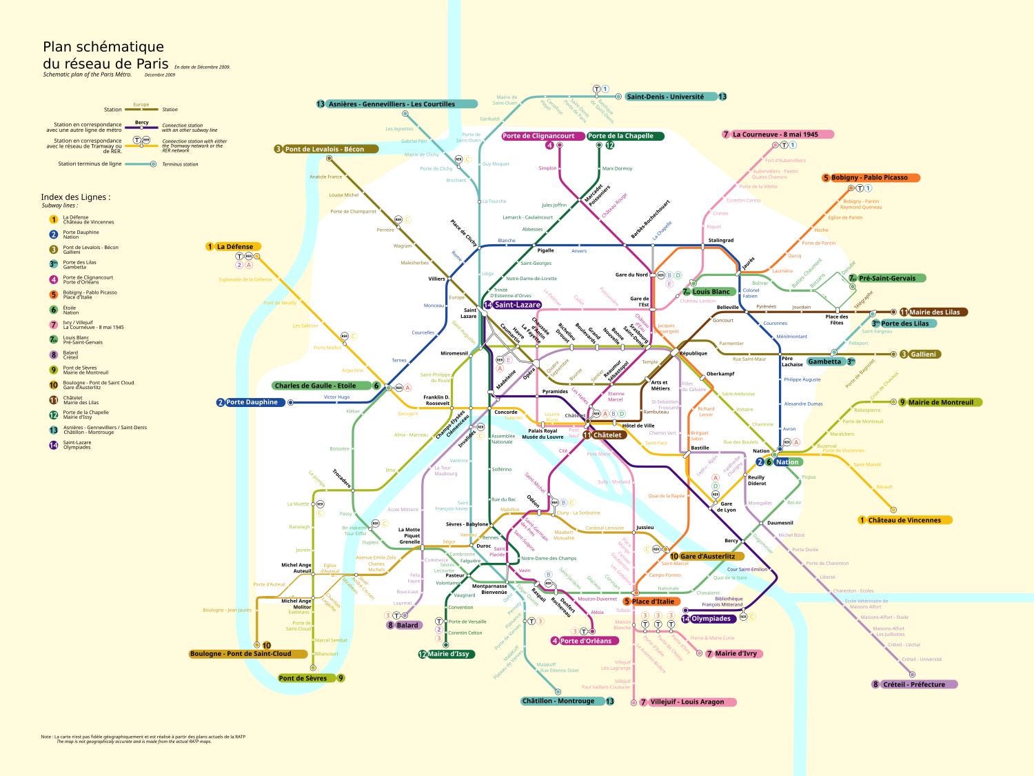 パリ フランス 地下鉄システム 地下鉄路線図 電車 鉄道 - Etsy 日本