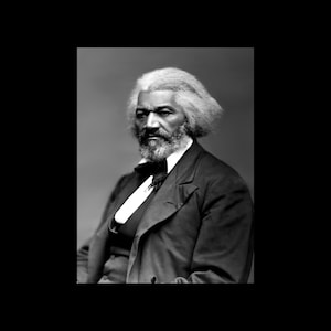 Frederick Douglass Portrait 1879 Photo Poster Portrait Art Print