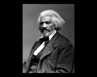 Frederick Douglass Portrait 1879 Photo Poster Portrait Art Print