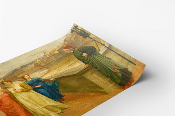 LOZULO Lot De 6 Impressions Sur Toile Vert Sauge Pour Chambre à Coucher