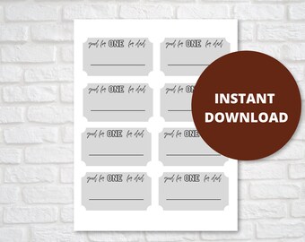 Fathers Day Gift Coupon Printable