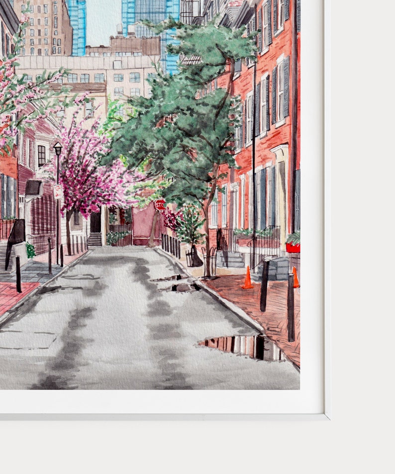 Philadelphia Print Philadelphia Wall Art Philadelphia Art Etsy