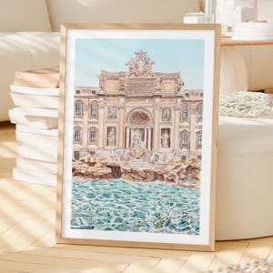 Italy Wall Art Set of 6: Watercolor Prints, Italian Cityscape Paintings, European Decor, Travel Gift, Digital Download | NorrskenArt image 6