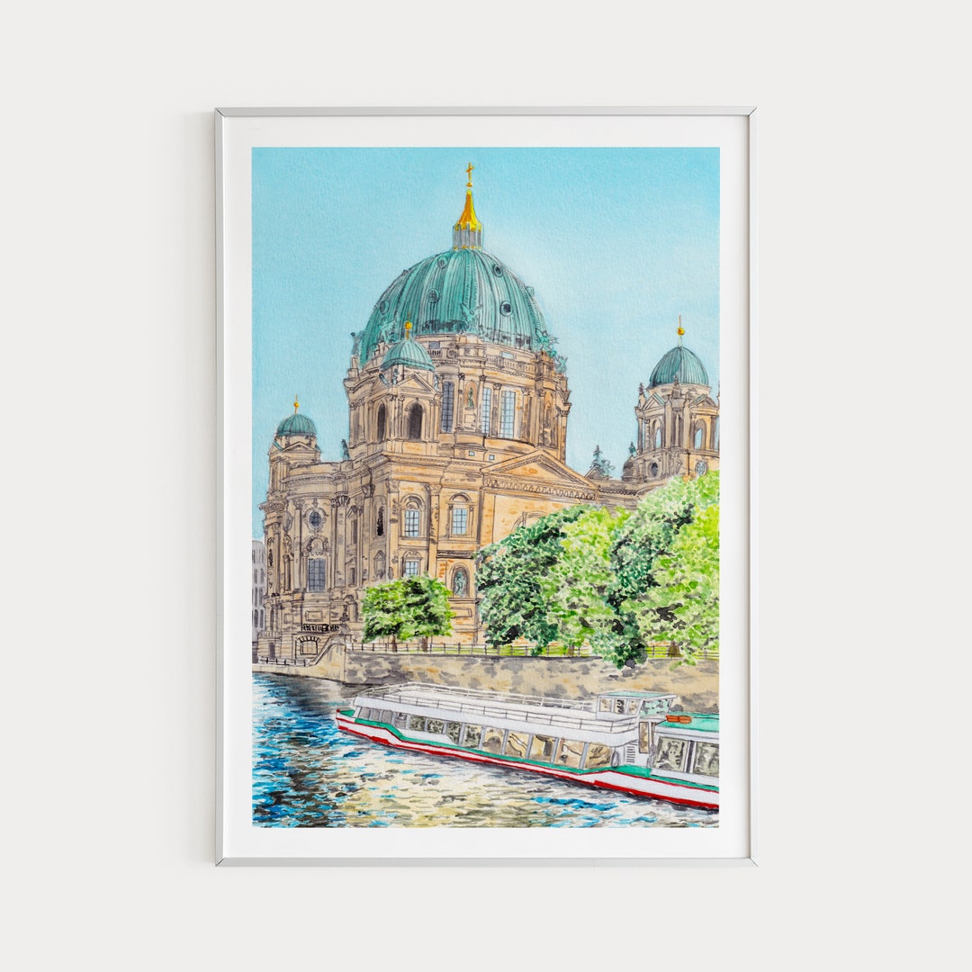 Berlin Art Print, Berliner Dom Print, Germany Wall Art, Berlin ...