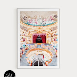 El Ateneo Grand Splendid, Buenos Aires Wall Art, Argentina Print, Latin America Print, Buenos Aires Art Print, El Ateneo, Travel Gift