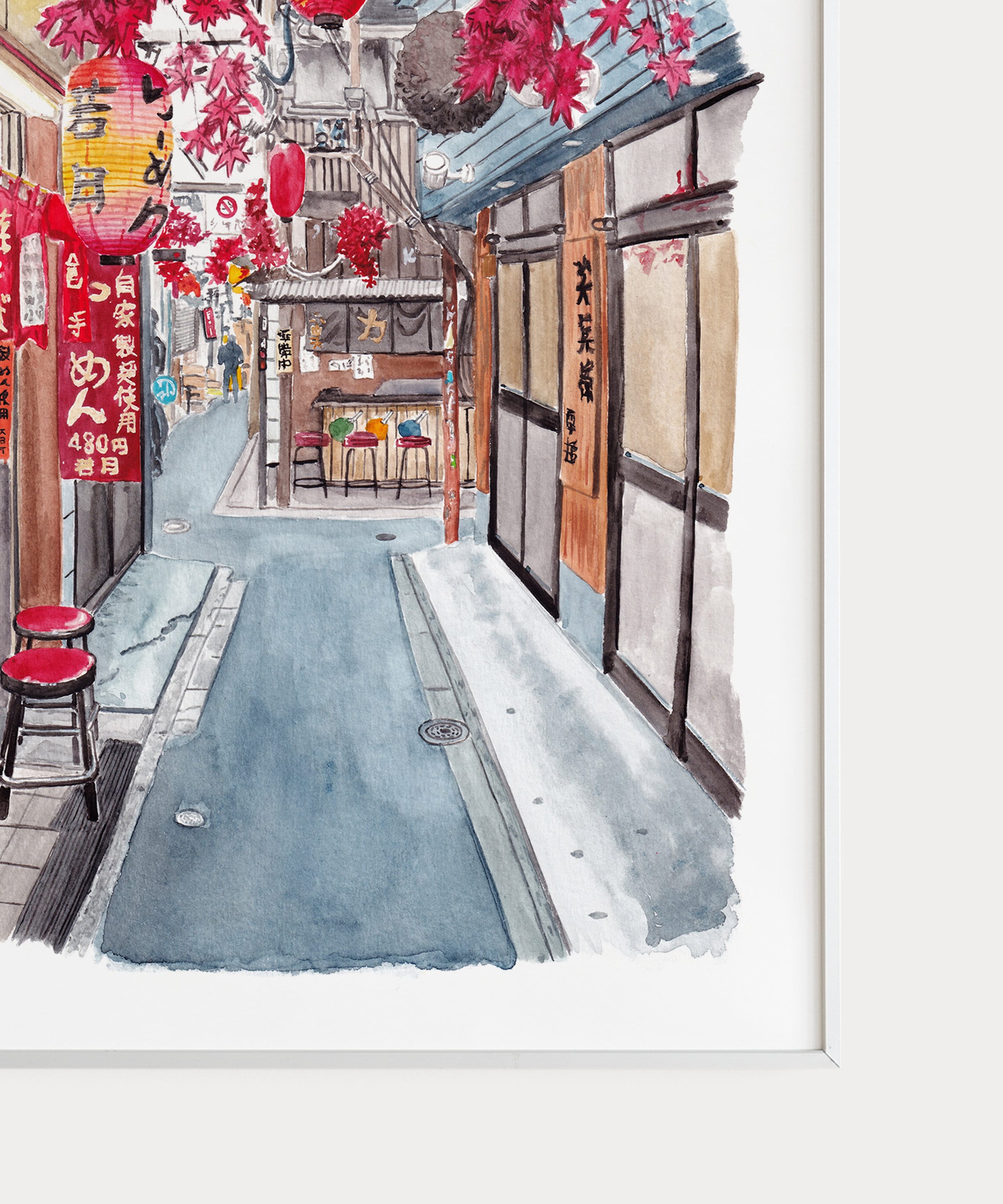 Shinjuku Alley Japan Tokyo Japan Art Print Tokyo Wall Art Etsy