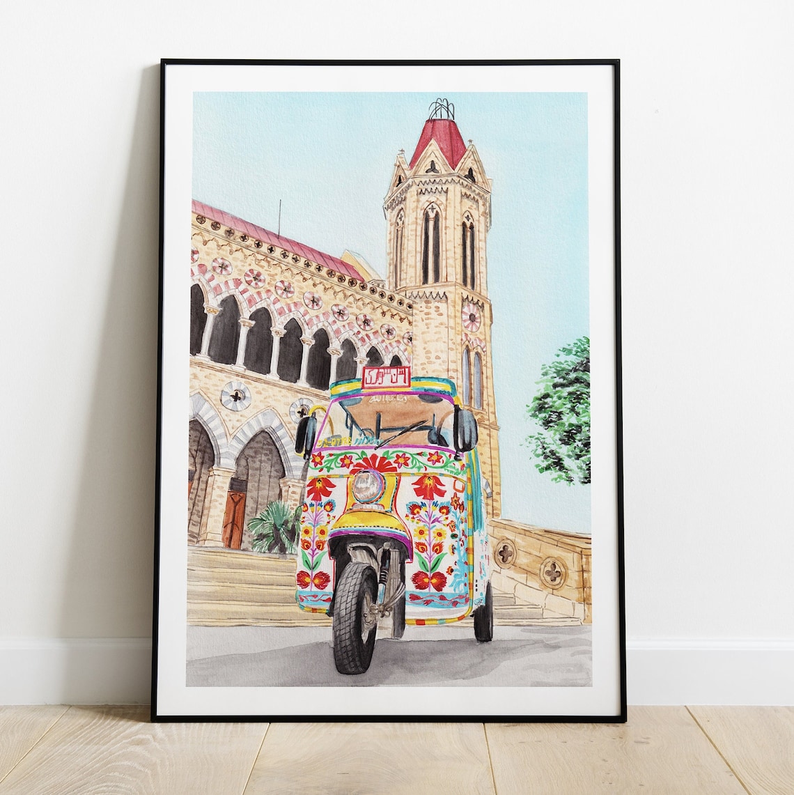 Karachi Print Pakistan Wall Art Pakistan Print Pakistan Art Etsy