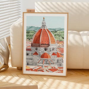 Italy Wall Art Set of 6: Watercolor Prints, Italian Cityscape Paintings, European Decor, Travel Gift, Digital Download | NorrskenArt image 5
