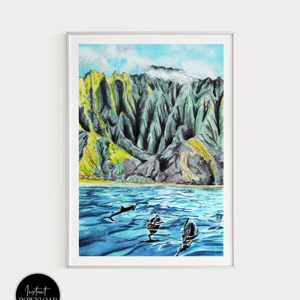 Hawaiian Landscape Etsy