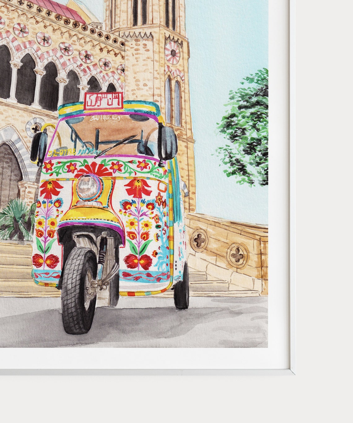 Karachi Print Pakistan Wall Art Pakistan Print Pakistan Art Etsy
