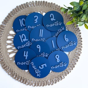 Cartes jalons première année de bébé, cadeau parfait pour une baby shower, pour les nouveaux parents, jeu de cartes jalons bébé
