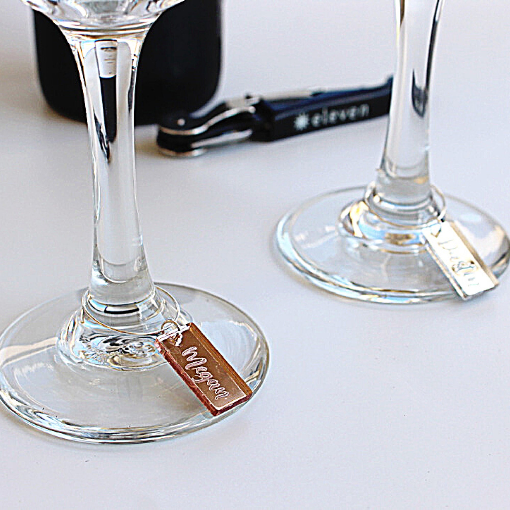 Personalized Wine Charms, Wine Wedding Favors, Wedding Guest Gift