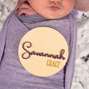 Prénom de bébé pour hôpital, prénom de bébé personnalisé, cadeau de naissance
