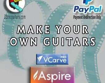 Essential Content "How to make guitars for CNC with Aspire and VCarve" (also useful for 10.5)