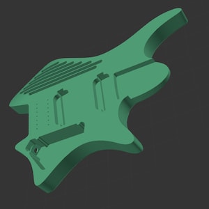 Fannedfrets 7 strings - for CNC STL+Vectors