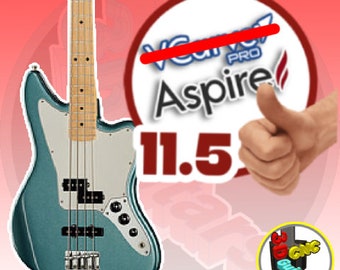 Fender Jaguar Bass 4 Strings CNC Aspire 11.5