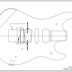 Eddie Van Halen 5150  in DXF organized for CNC Cam