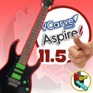 Ibanez JEM UV70P 7 Strings for VCarve Aspire 11.55