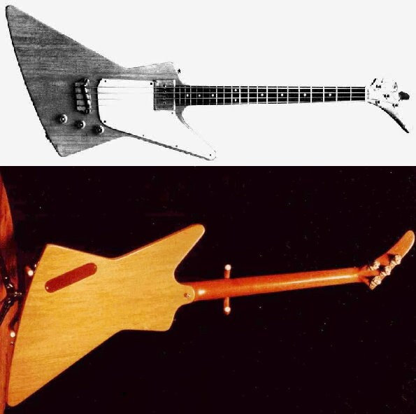 Explorer Bass 1958 in DXF Organized for CNC Cam - Etsy