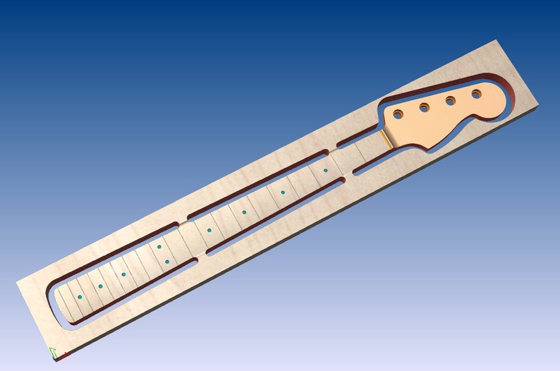 String Cnc Fender Jaguar Bass 4 Strings CNC Aspire 11 or 12 - Etsy Australia