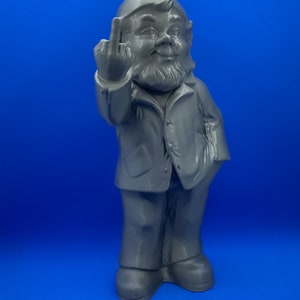 Nain de jardin vulgaire, Rude Gnome, 3D Printed image 6