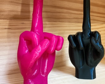 Majeur, Middle Finger, Fuck You, Doigt d'honneur, décoration imprimée 3D