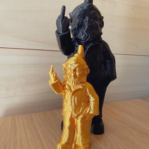 Nain de jardin vulgaire, Rude Gnome, 3D Printed image 10