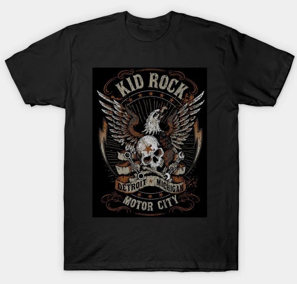 Kid rock TShirt gift for her gift for him mom gift dad Etsy