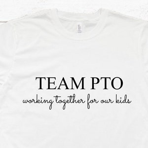 Team PTO Shirt, PTO Squad Shirt, Parent Teacher Organization Shirt, Parent Teacher Association Shirt, PTO Crew