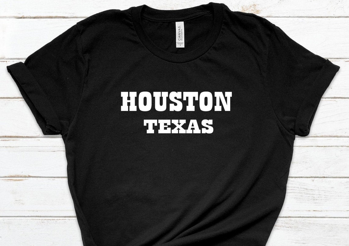 Houston Tshirts Houston Texas Tshirt Houston Tshirt Etsy